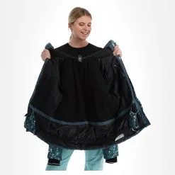 Dare2b, Verdict Ski-jas Dames Bold Animal Print Canton Groen -Ski-Jassen Winkel dare2b verdict aa jas gevoerd dames bold animal print canton 22dare2151v2 BI 06