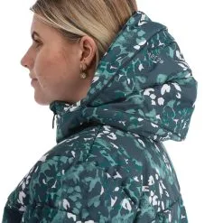 Dare2b, Verdict Ski-jas Dames Bold Animal Print Canton Groen -Ski-Jassen Winkel dare2b verdict aa jas gevoerd dames bold animal print canton 22dare2151v2 BI 11