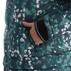 Dare2b, Verdict Ski-jas Dames Bold Animal Print Canton Groen -Ski-Jassen Winkel dare2b verdict aa jas gevoerd dames bold animal print canton 22dare2151v2 BI 12