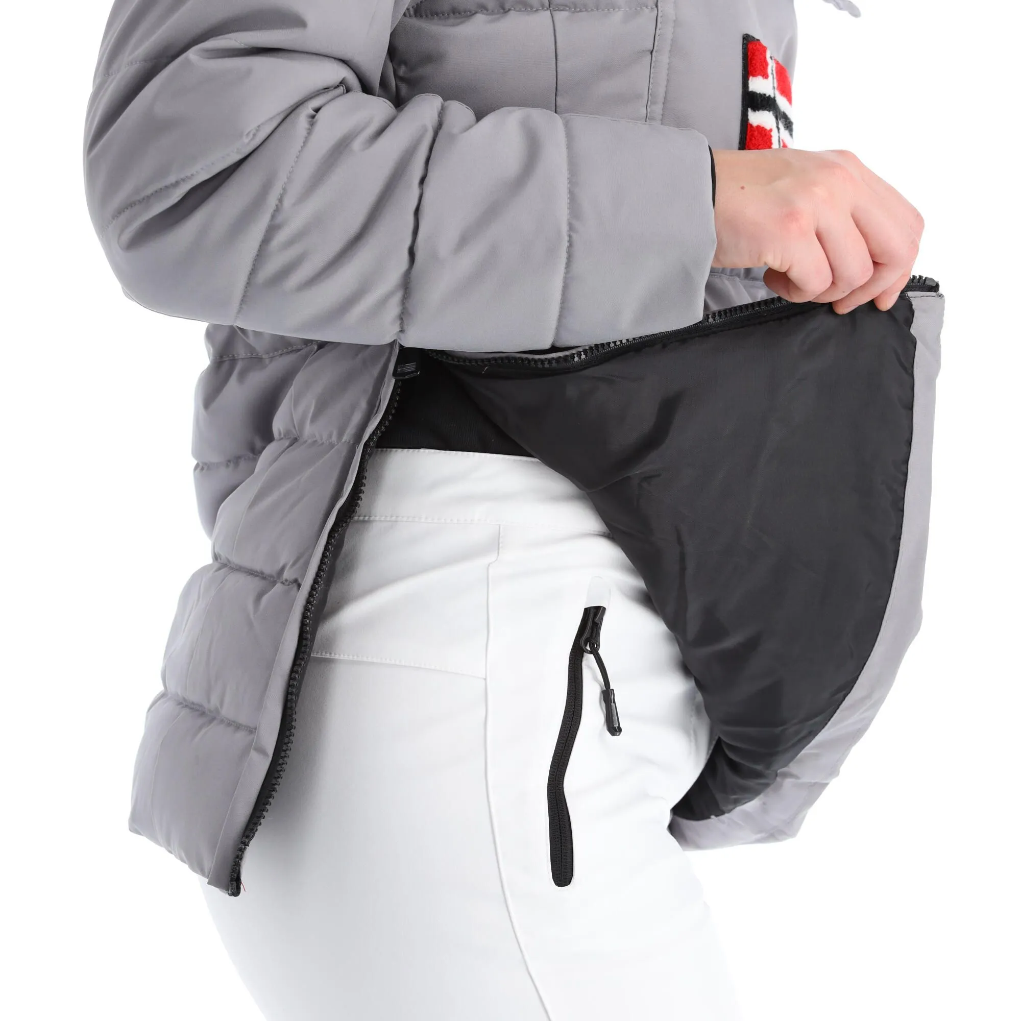 Geographical Norway, Belinda Lady New 001 + Bs Winter Anorak Dames Grijs 8 Geographical Norway, Belinda Lady New 001 + Bs Winter Anorak Dames Grijs - Afbeelding 6