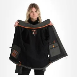 Geographical Norway, Touna Eo Lady 056 Softshell Ski-jas Dames Dark Grijs -Ski-Jassen Winkel geographical norway touna eo lady 056 ac softshell jas dames dark 22geogr104v2 BI 06