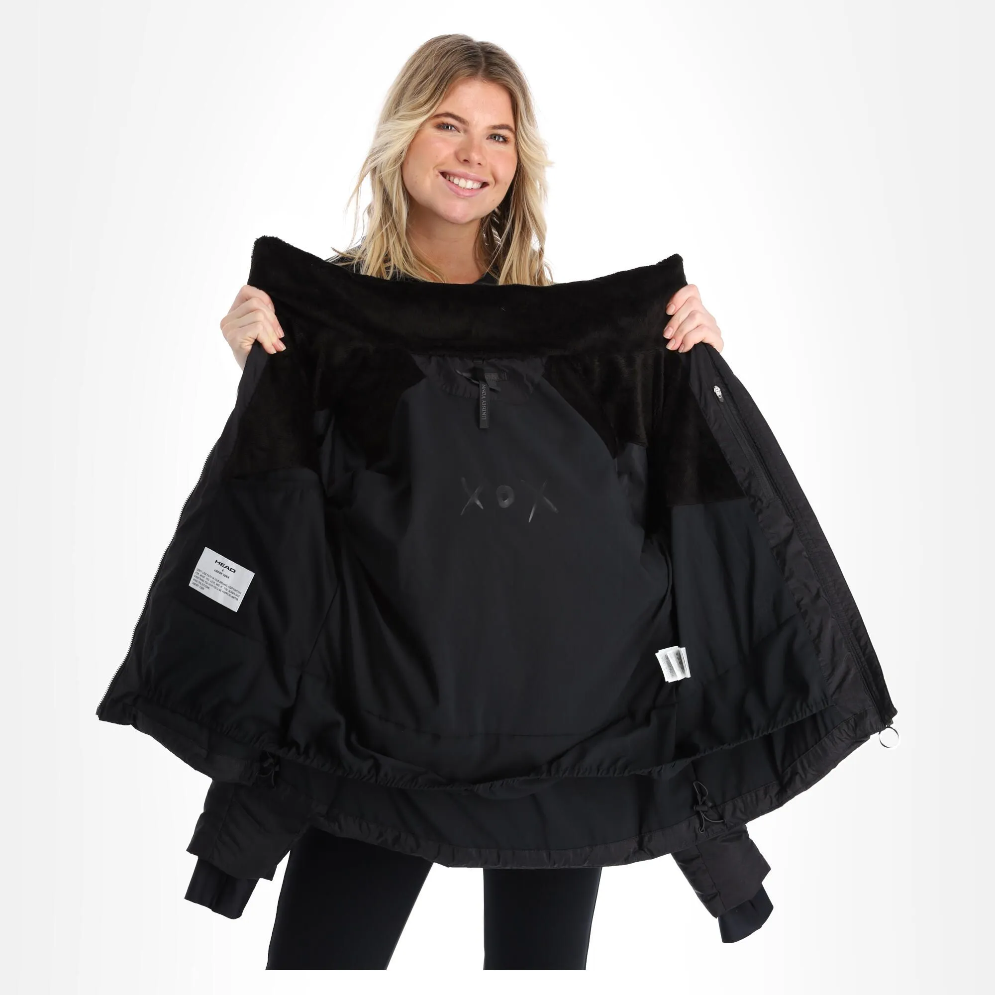 Head, Ashley Ski-jas Dames Zwart 7 Head, Ashley Ski-jas Dames Zwart - Afbeelding 5