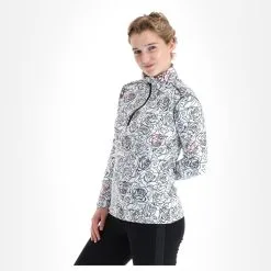 Head, Rebels Allover Midlayer Skipully Dames Rebels Print Wit