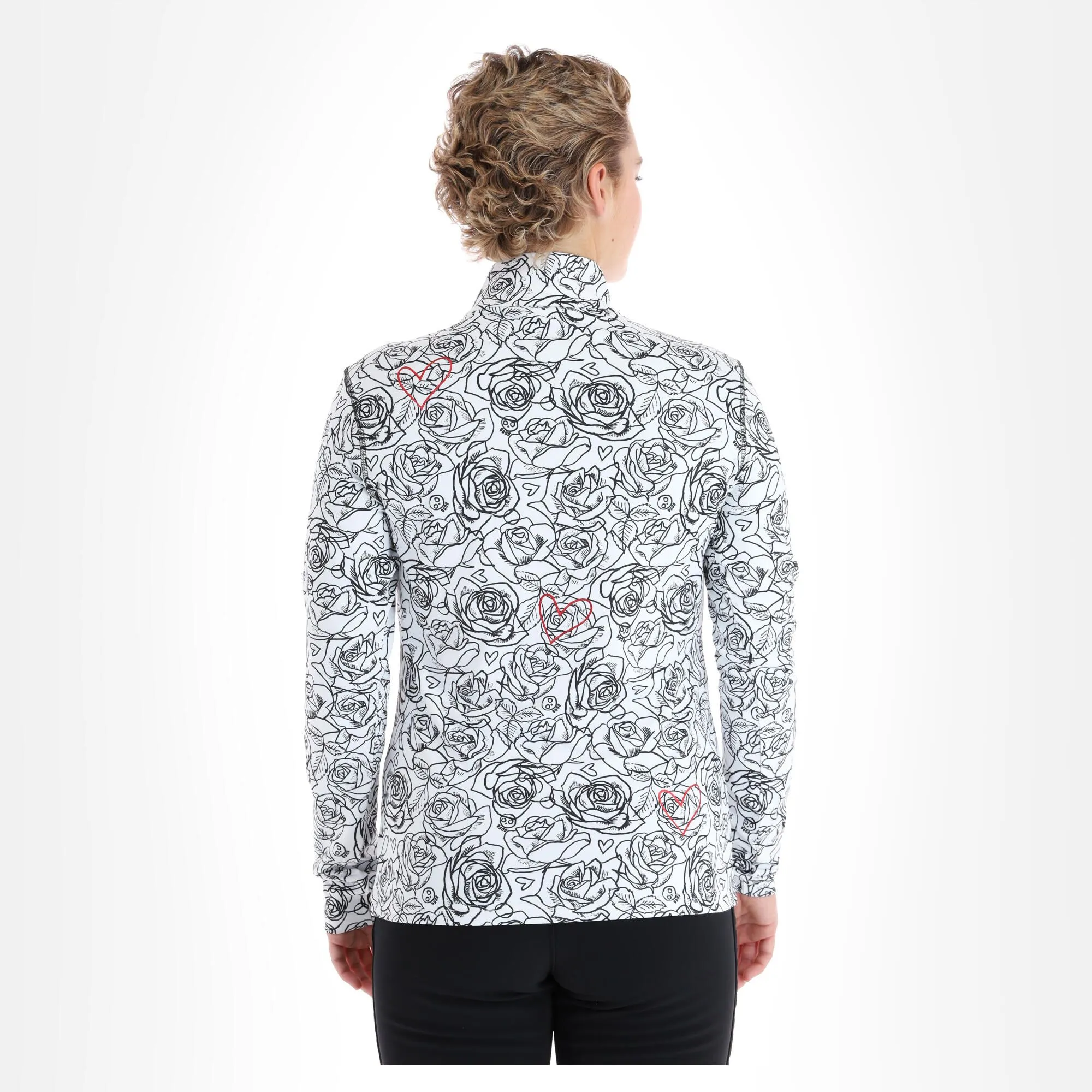 Head, Rebels Allover Midlayer Skipully Dames Rebels Print Wit 4 Head, Rebels Allover Midlayer Skipully Dames Rebels Print Wit - Afbeelding 2