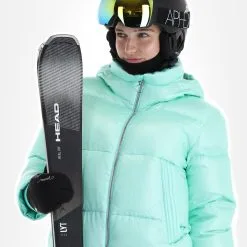Head, Tiffany Ski-jas Dames Mint Groen -Ski-Jassen Winkel head tiffany aa jas gevoerd dames mint groen 22headx155v1 BI 05