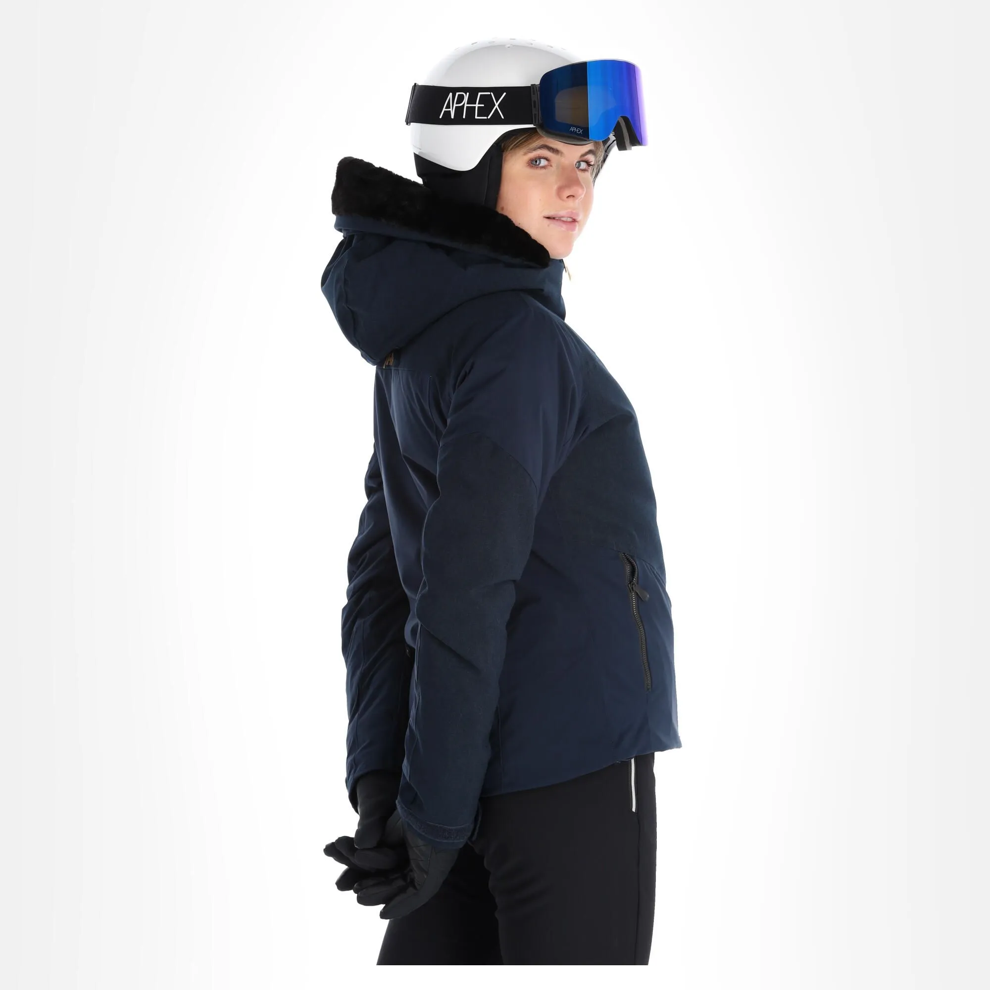 Helly Hansen, Valdisere 2.0 Ski-jas Dames Navy Blauw 4 Helly Hansen, Valdisere 2.0 Ski-jas Dames Navy Blauw - Afbeelding 2