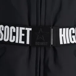 High Society, Jacy Ski-jas Dames Zwart -Ski-Jassen Winkel high society down jacket aa jas gevoerd dames zwart 22highs104v2 BI 09