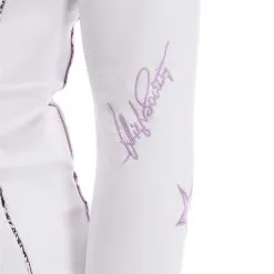 High Society, Stella Skipully Dames Lila Paars, Wit 13 High Society, Stella Skipully Dames Lila Paars, Wit -Ski-Jassen Winkel high society half zip midlayer ga ski pully dames lila paars wit 22highs103v1 BI 07