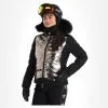 High Society, Harper Ski-jas Dames Caramel Bruin, Zwart 1 High Society, Harper Ski-jas Dames Caramel Bruin, Zwart -Ski-Jassen Winkel high society ski jacket aa jas gevoerd dames caramel bruin zwart 22highs101v2 BI 02
