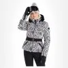 High Society, Elea Ski-jas Dames Paisley Print Zwart 2 High Society, Elea Ski-jas Dames Paisley Print Zwart -Ski-Jassen Winkel high society ski jacket aa jas gevoerd dames paisley print zwart 22highs106v2 BI 02