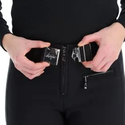 High Society, Lani Softshell Skibroek Dames Zwart 14 High Society, Lani Softshell Skibroek Dames Zwart -Ski-Jassen Winkel high society softshell pants bc skibroek softshell dames zwart 22highs107v1 BI 06