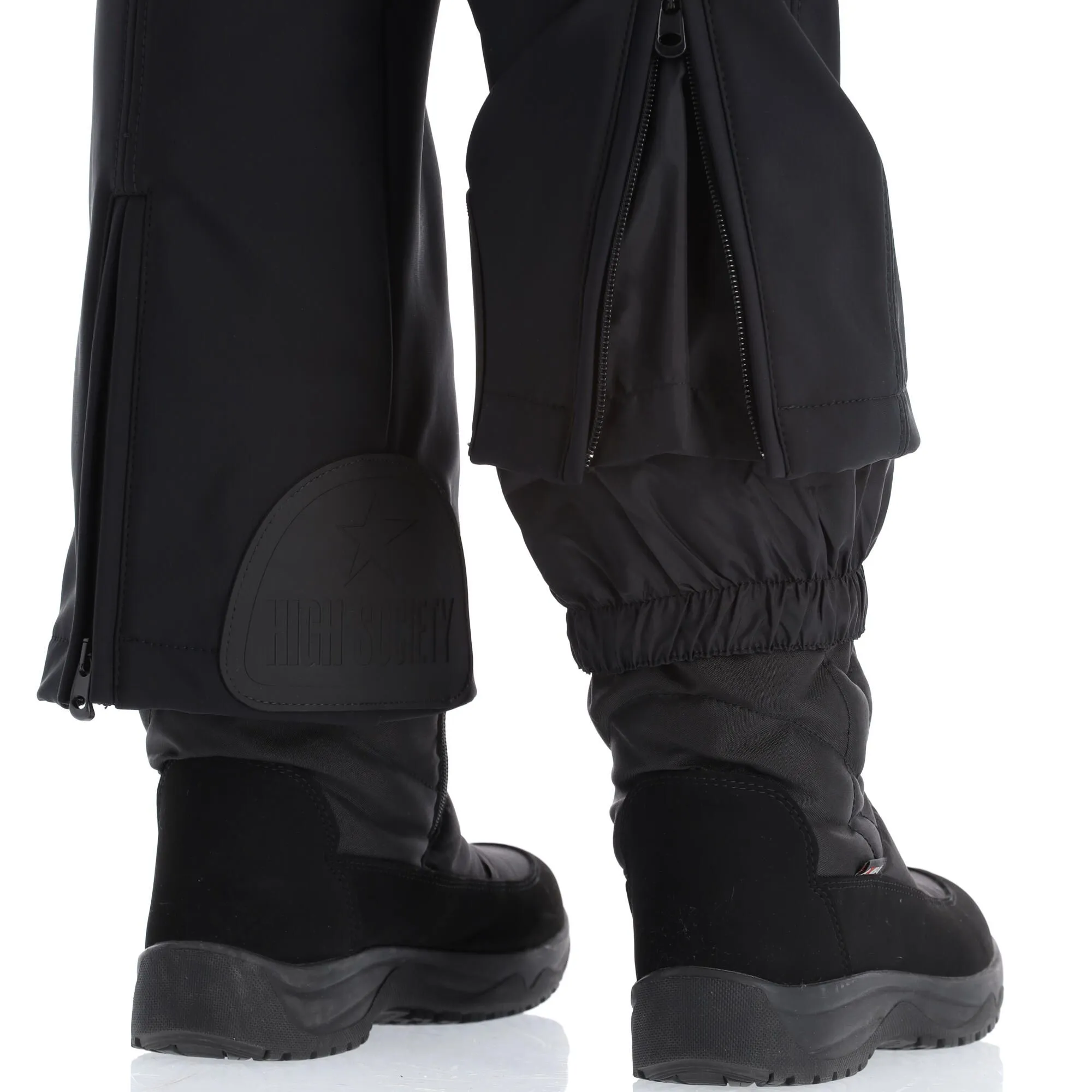 High Society, Lani Softshell Skibroek Dames Zwart 10 High Society, Lani Softshell Skibroek Dames Zwart - Afbeelding 8