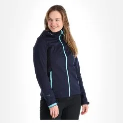 Icepeak, Boise Softshell Ski-jas Dames Dark Blauw