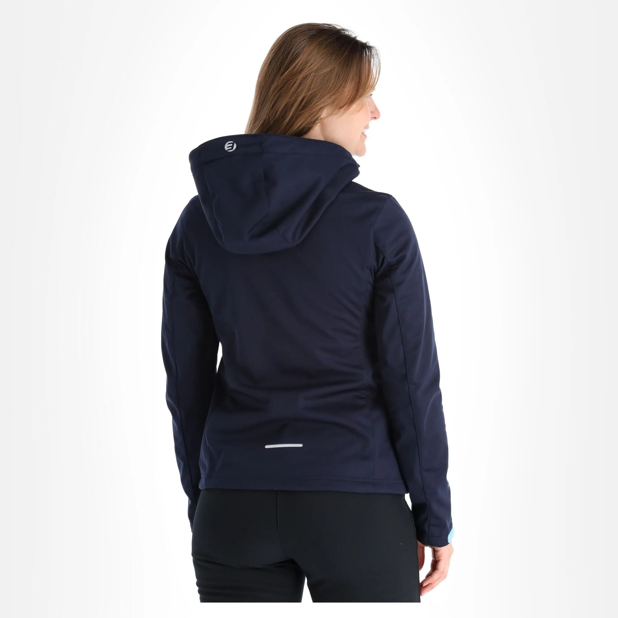 Icepeak, Boise Softshell Ski-jas Dames Dark Blauw 4 Icepeak, Boise Softshell Ski-jas Dames Dark Blauw - Afbeelding 2