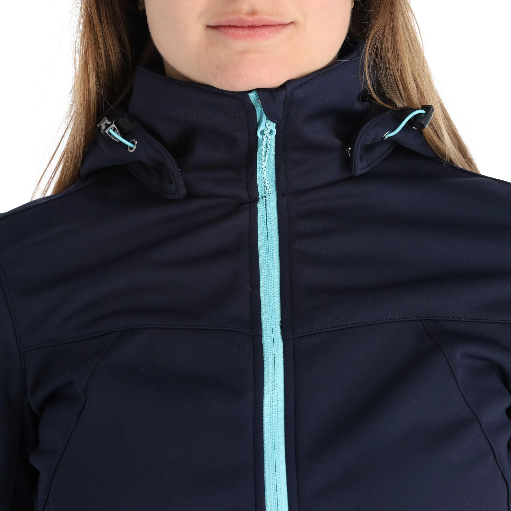 Icepeak, Boise Softshell Ski-jas Dames Dark Blauw 7 Icepeak, Boise Softshell Ski-jas Dames Dark Blauw - Afbeelding 5