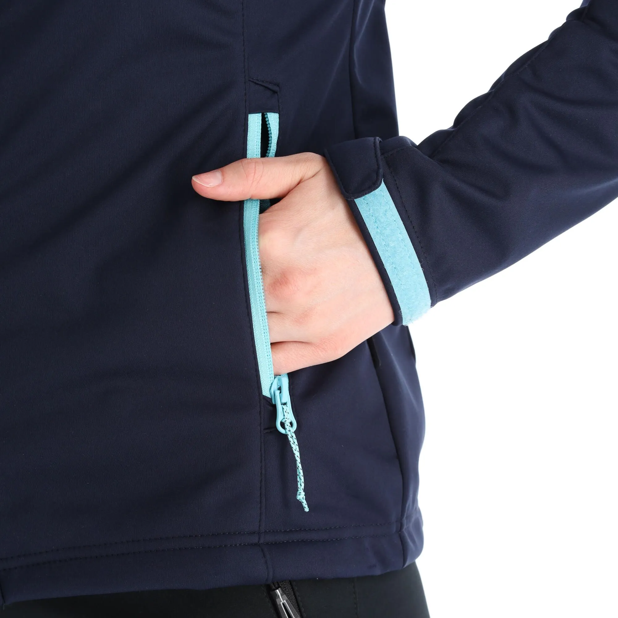 Icepeak, Boise Softshell Ski-jas Dames Dark Blauw 9 Icepeak, Boise Softshell Ski-jas Dames Dark Blauw - Afbeelding 7