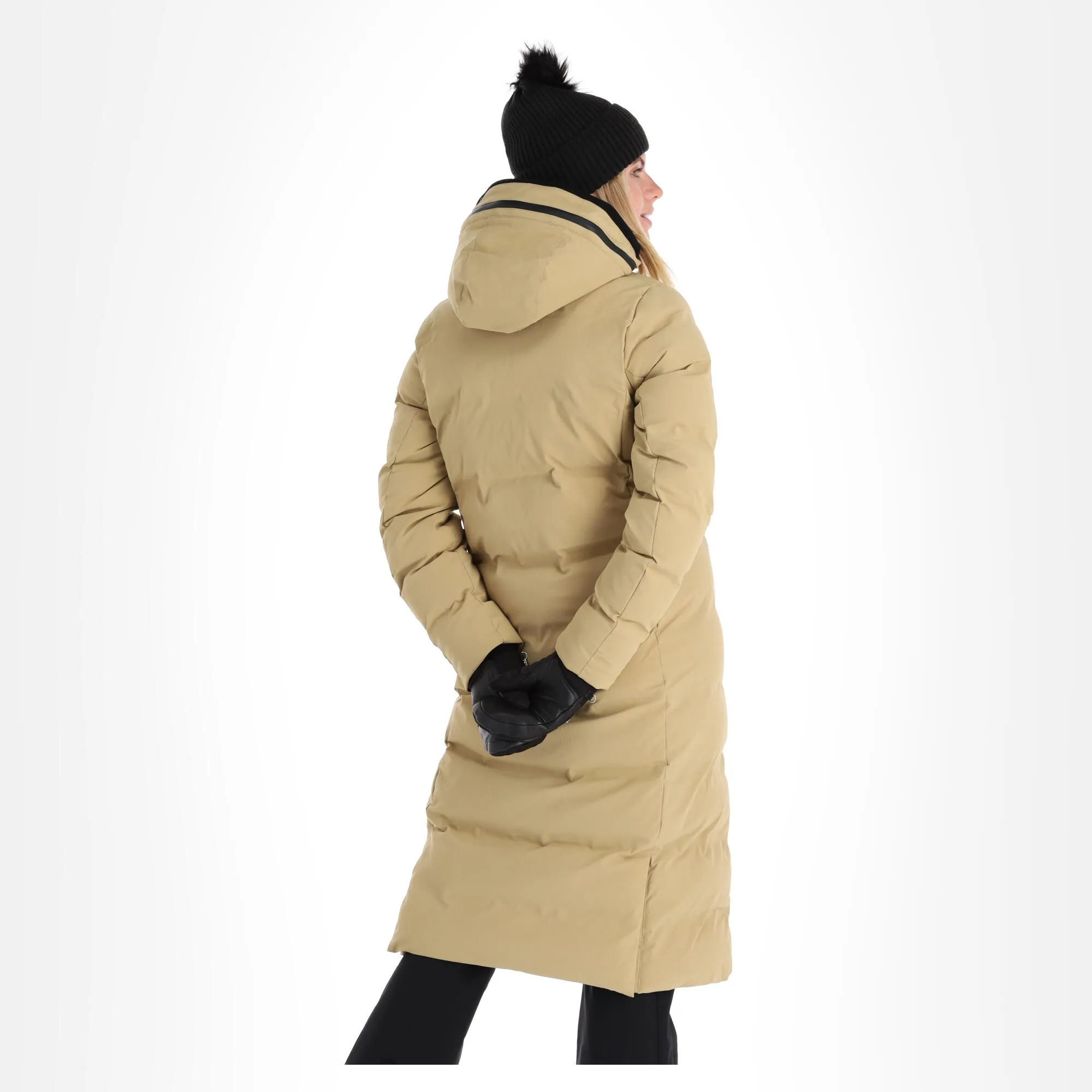 Icepeak, Brilon Winterjas Dames Beige 4 Icepeak, Brilon Winterjas Dames Beige - Afbeelding 2