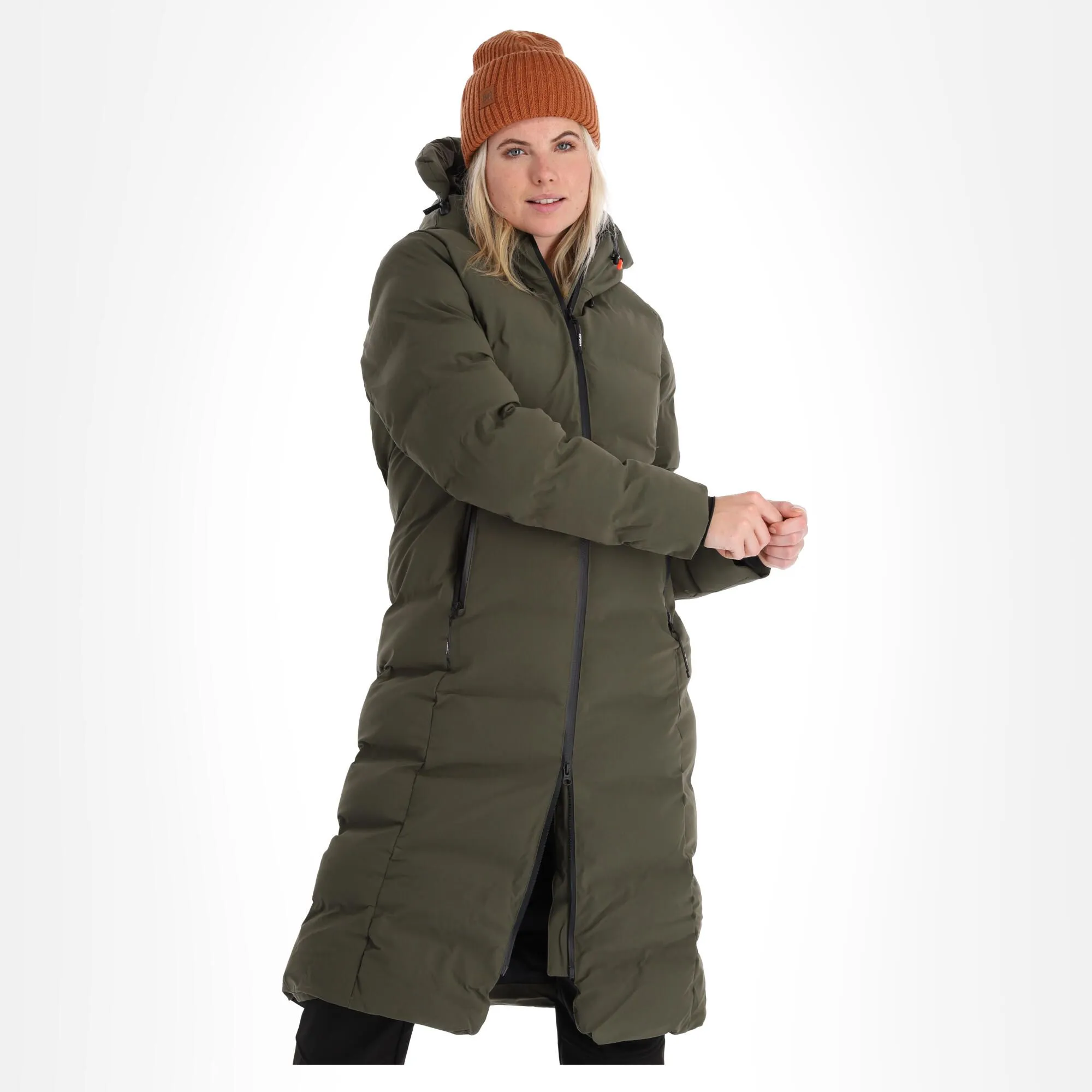 Icepeak, Brilon Winterjas Dames Dark Olive Groen 5 Icepeak, Brilon Winterjas Dames Dark Olive Groen - Afbeelding 3