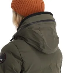 Icepeak, Brilon Winterjas Dames Dark Olive Groen 21 Icepeak, Brilon Winterjas Dames Dark Olive Groen -Ski-Jassen Winkel icepeak brilon ae winterjas dames dark olive groen 22icepe196v2 BI 09