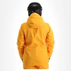 Icepeak, Cathay Ski-jas Dames Abricot Oranje -Ski-Jassen Winkel icepeak cathay aa jas gevoerd dames abricot oranje 22icepe208v3 BI 03