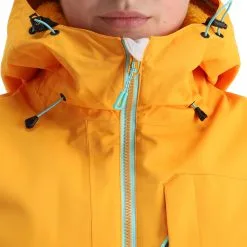 Icepeak, Cathay Ski-jas Dames Abricot Oranje -Ski-Jassen Winkel icepeak cathay aa jas gevoerd dames abricot oranje 22icepe208v3 BI 07