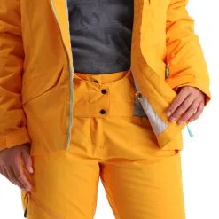 Icepeak, Cathay Ski-jas Dames Abricot Oranje -Ski-Jassen Winkel icepeak cathay aa jas gevoerd dames abricot oranje 22icepe208v3 BI 09