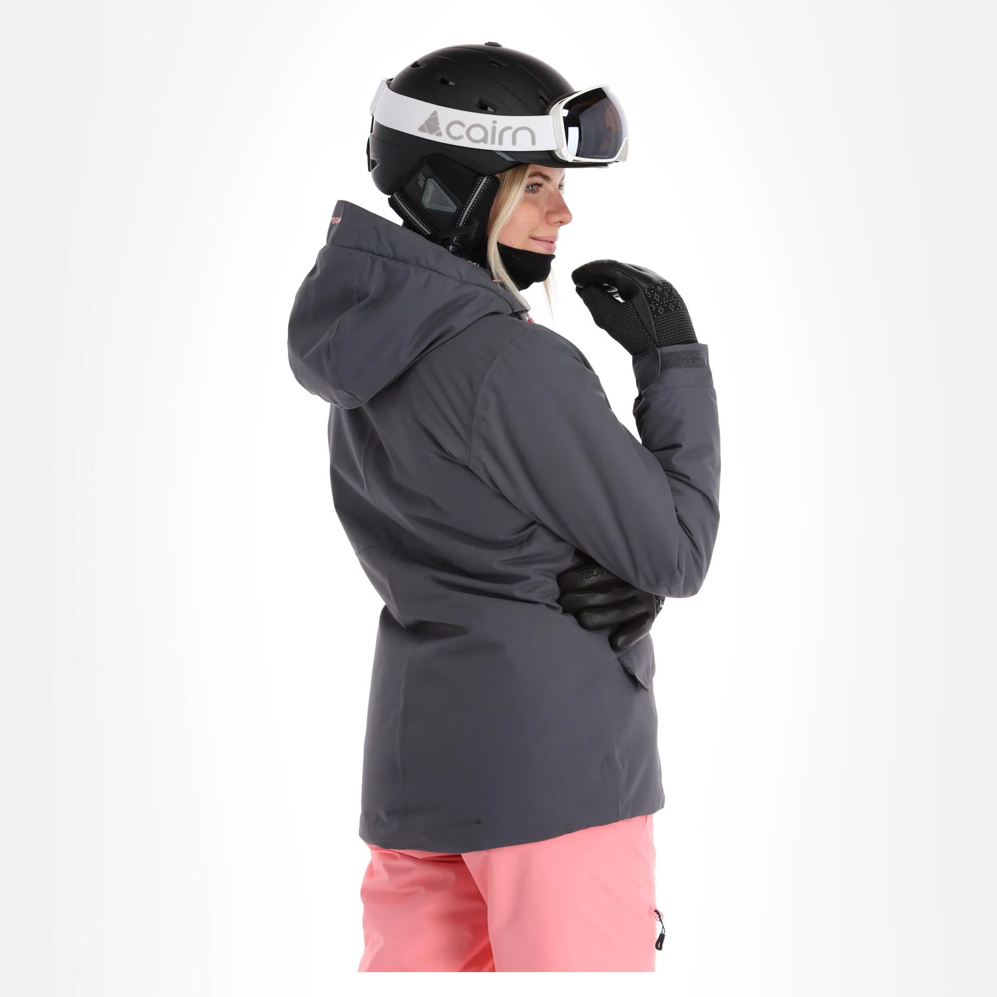 Icepeak, Cathay Ski-jas Dames Granite Grijs 4 Icepeak, Cathay Ski-jas Dames Granite Grijs - Afbeelding 2