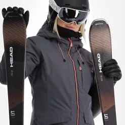 Icepeak, Cathay Ski-jas Dames Granite Grijs 15 Icepeak, Cathay Ski-jas Dames Granite Grijs -Ski-Jassen Winkel icepeak cathay aa jas gevoerd dames granite grijs 22icepe208v2 BI 05