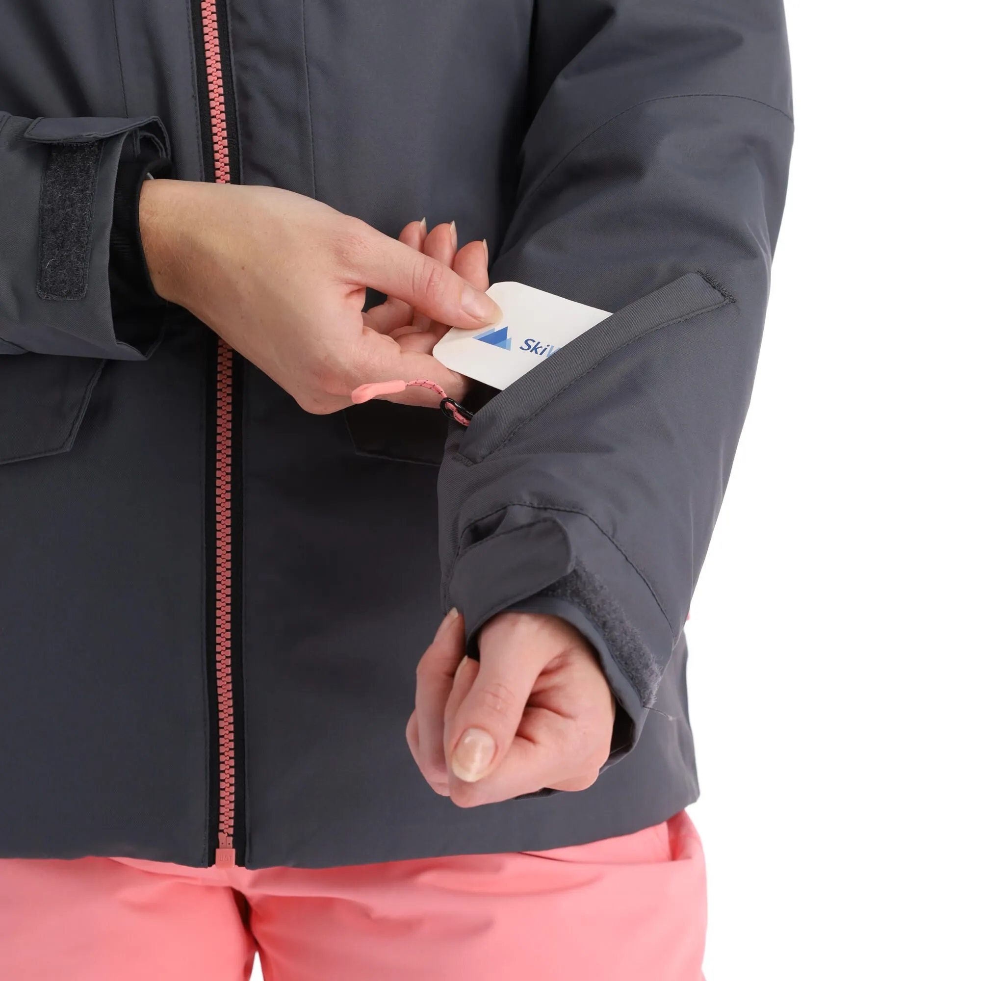 Icepeak, Cathay Ski-jas Dames Granite Grijs 8 Icepeak, Cathay Ski-jas Dames Granite Grijs - Afbeelding 6