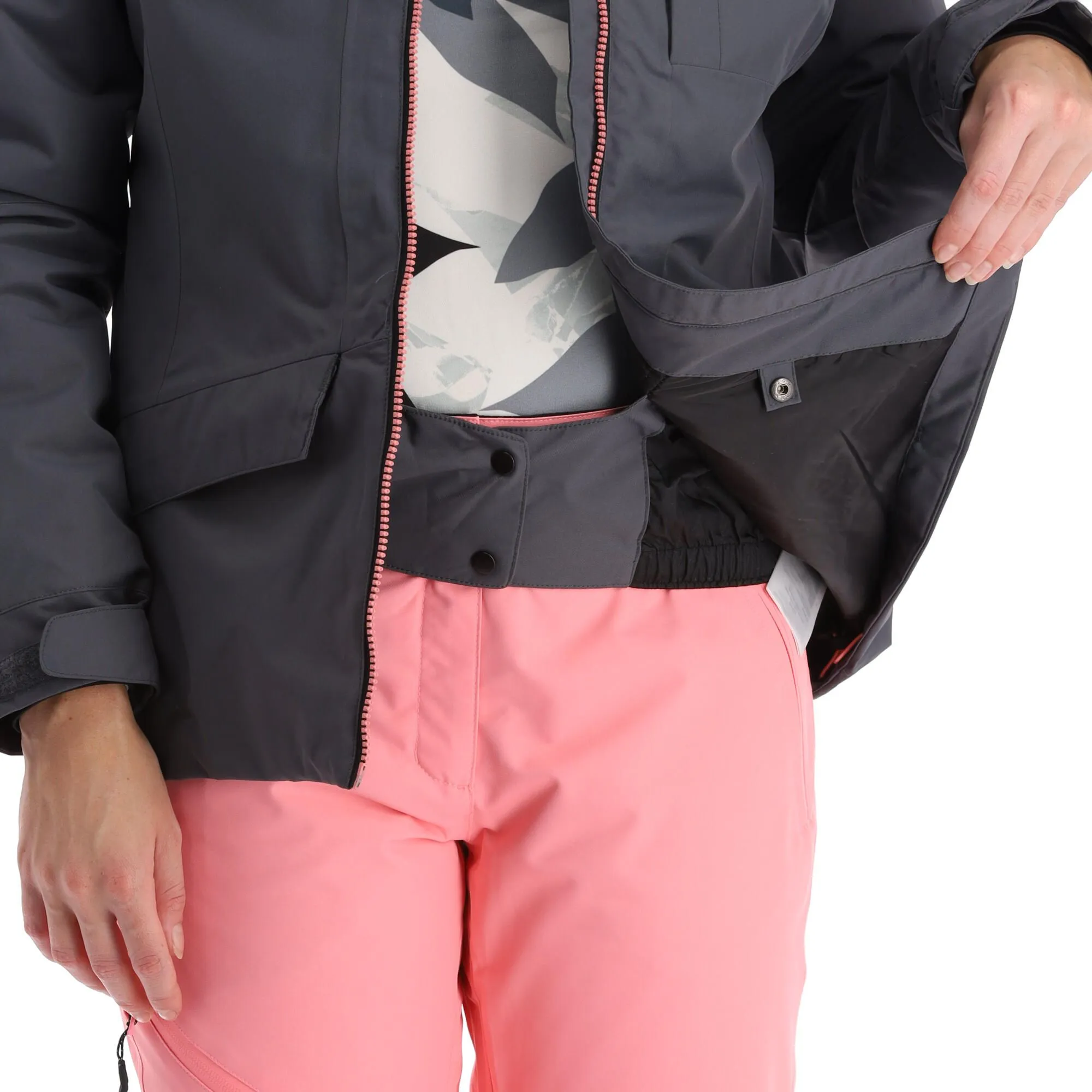 Icepeak, Cathay Ski-jas Dames Granite Grijs 9 Icepeak, Cathay Ski-jas Dames Granite Grijs - Afbeelding 7