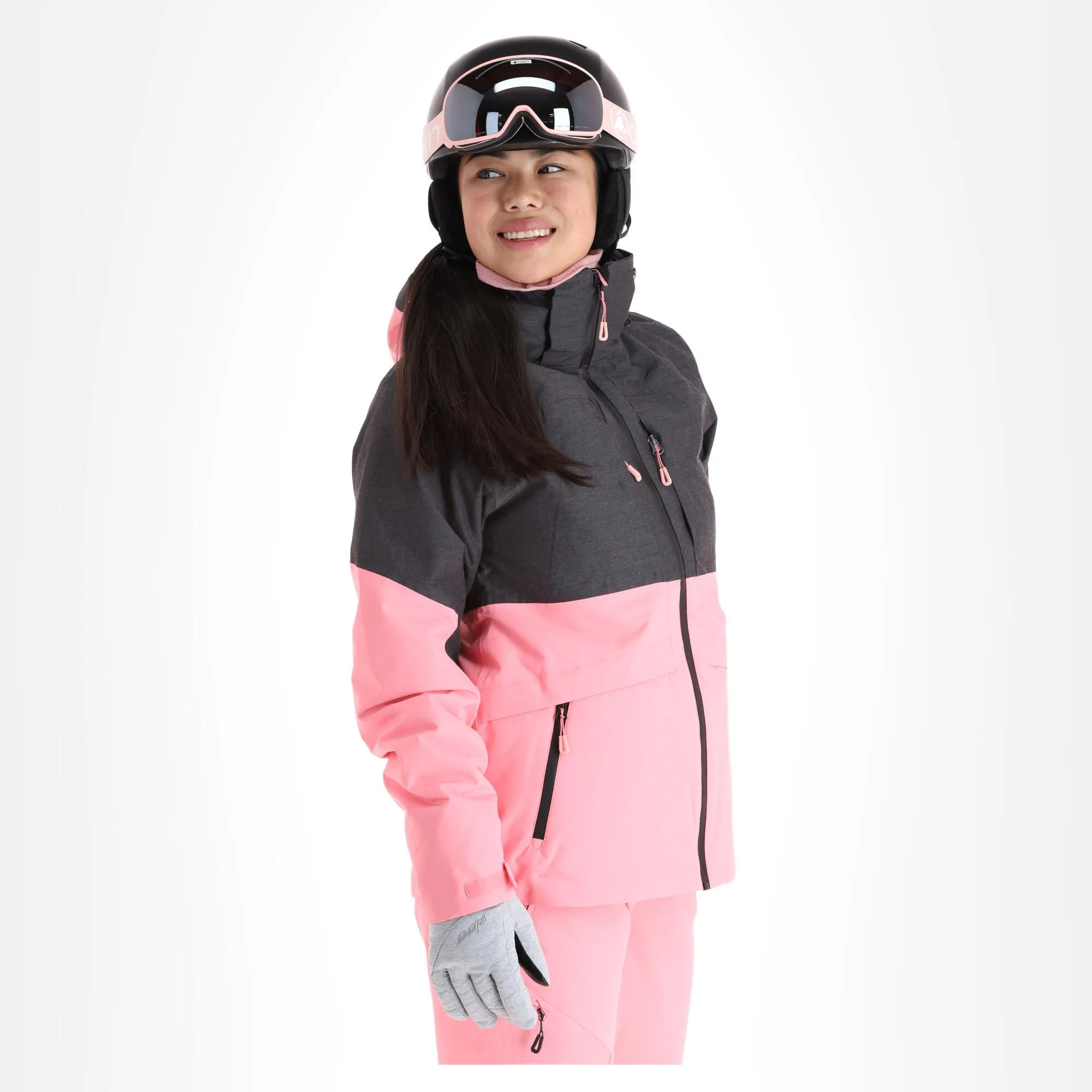 Icepeak, Cornell Ski-jas Dames Roze 5 Icepeak, Cornell Ski-jas Dames Roze - Afbeelding 3
