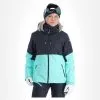 Icepeak, Cornell Ski-jas Dames Turquoise Blauw -Ski-Jassen Winkel icepeak cornell aa jas gevoerd dames turquoise blauw 22icepe205v2 BI 02