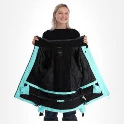 Icepeak, Cornell Ski-jas Dames Turquoise Blauw -Ski-Jassen Winkel icepeak cornell aa jas gevoerd dames turquoise blauw 22icepe205v2 BI 06