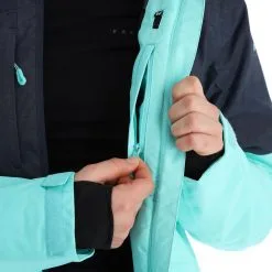 Icepeak, Cornell Ski-jas Dames Turquoise Blauw -Ski-Jassen Winkel icepeak cornell aa jas gevoerd dames turquoise blauw 22icepe205v2 BI 13