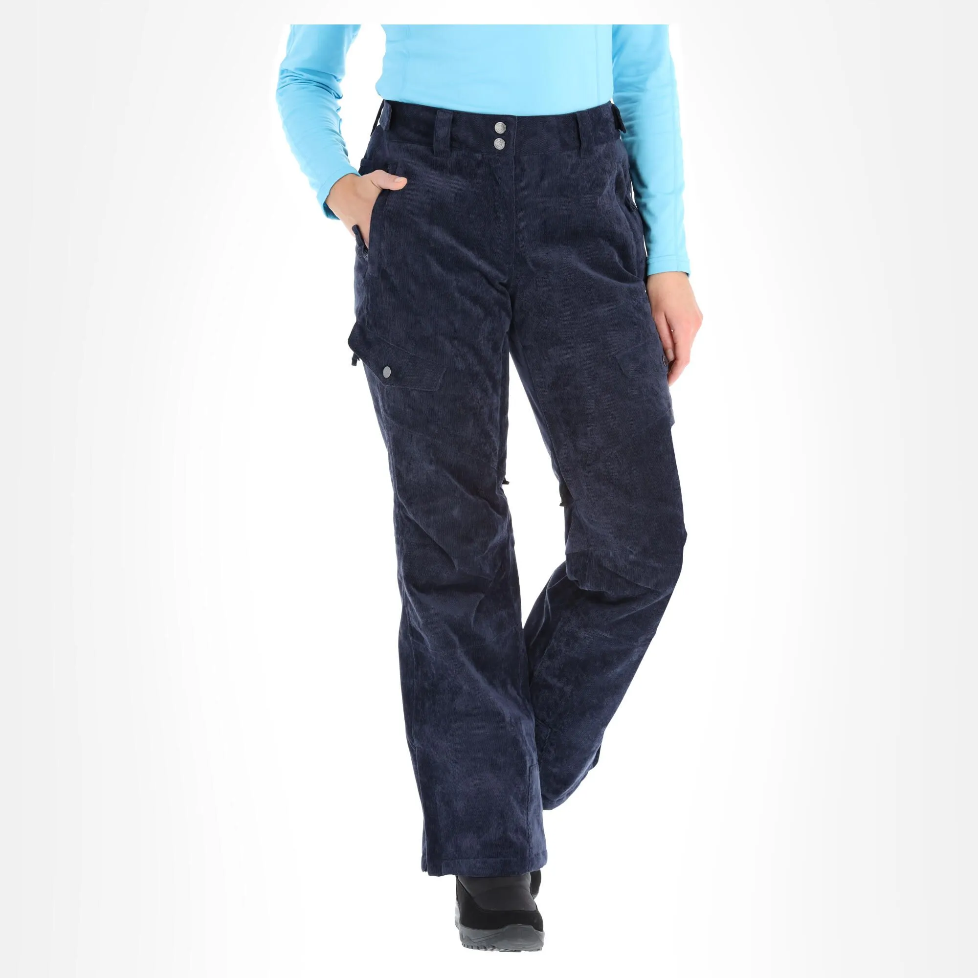 Icepeak, Covina Skibroek Dames Dark Blauw 6 Icepeak, Covina Skibroek Dames Dark Blauw - Afbeelding 4