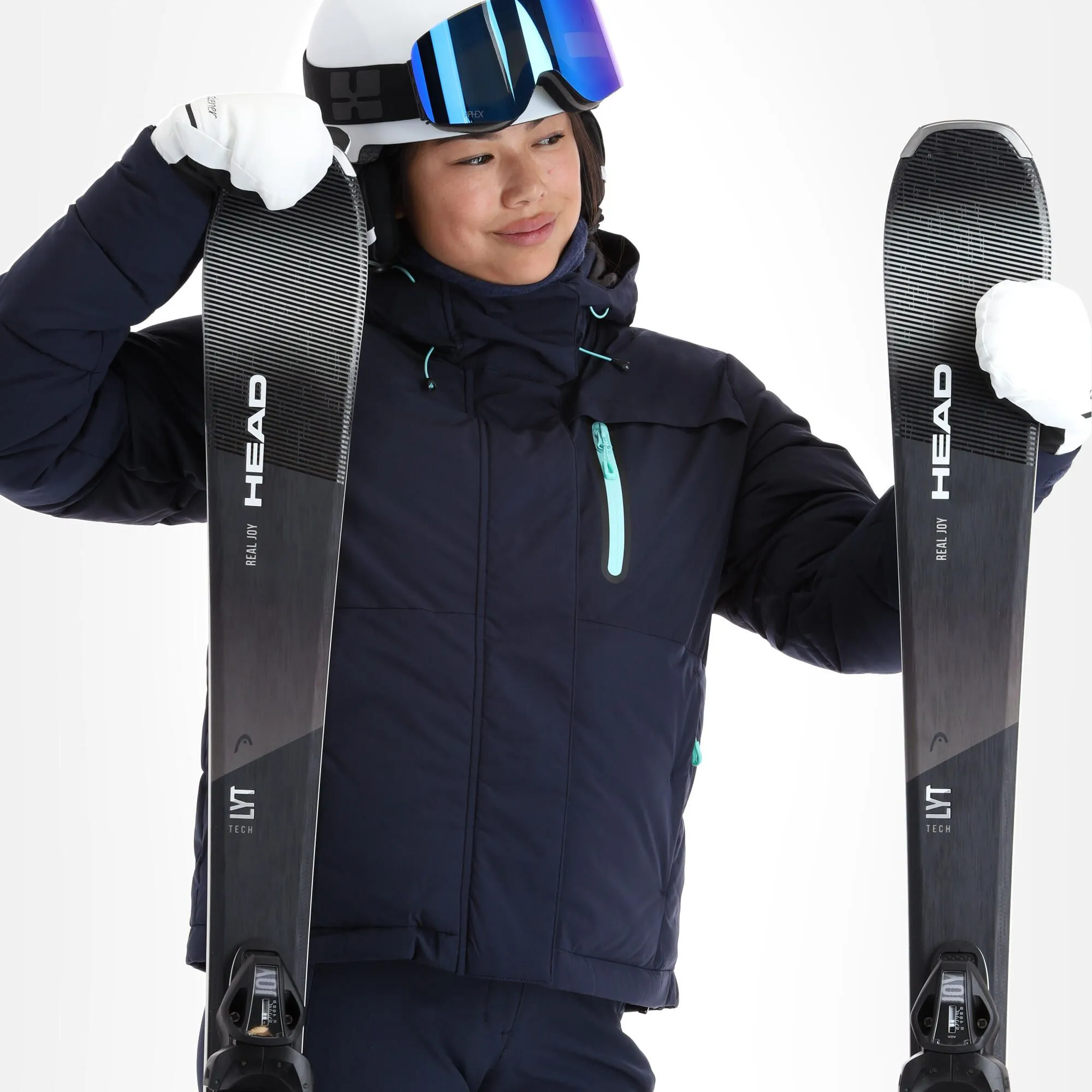Icepeak, Creola Ski-jas Dames Dark Blauw 6 Icepeak, Creola Ski-jas Dames Dark Blauw - Afbeelding 4