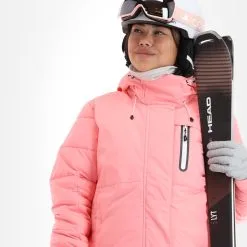 Icepeak, Creola Ski-jas Dames Roze -Ski-Jassen Winkel icepeak creola aa jas gevoerd dames roze 22icepe206v2 BI 05