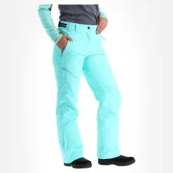 Icepeak, Curlew Skibroek Dames Turquoise Blauw -Ski-Jassen Winkel icepeak curlew aa jas gevoerd dames turquoise blauw 22icepe218v2 BI 04