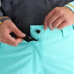 Icepeak, Curlew Skibroek Dames Turquoise Blauw -Ski-Jassen Winkel icepeak curlew aa jas gevoerd dames turquoise blauw 22icepe218v2 BI 08