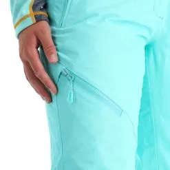 Icepeak, Curlew Skibroek Dames Turquoise Blauw -Ski-Jassen Winkel icepeak curlew aa jas gevoerd dames turquoise blauw 22icepe218v2 BI 09