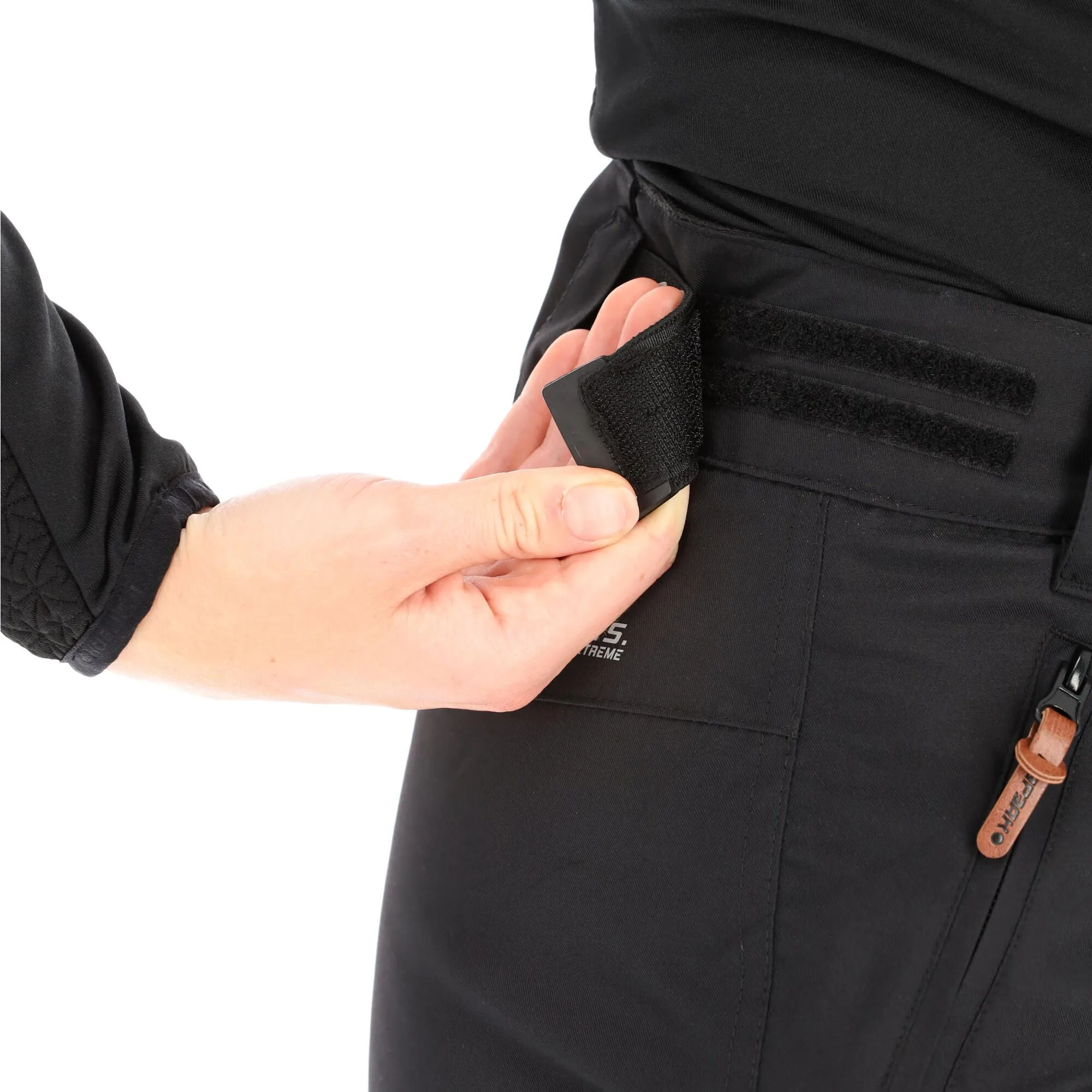 Icepeak, Curlew Skibroek Dames Zwart 7 Icepeak, Curlew Skibroek Dames Zwart - Afbeelding 5