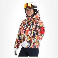 Icepeak, Eastview Ski-jas Dames Classic Rood -Ski-Jassen Winkel icepeak eastview aa jas gevoerd dames classic rood 22icepe201v1 BI 04