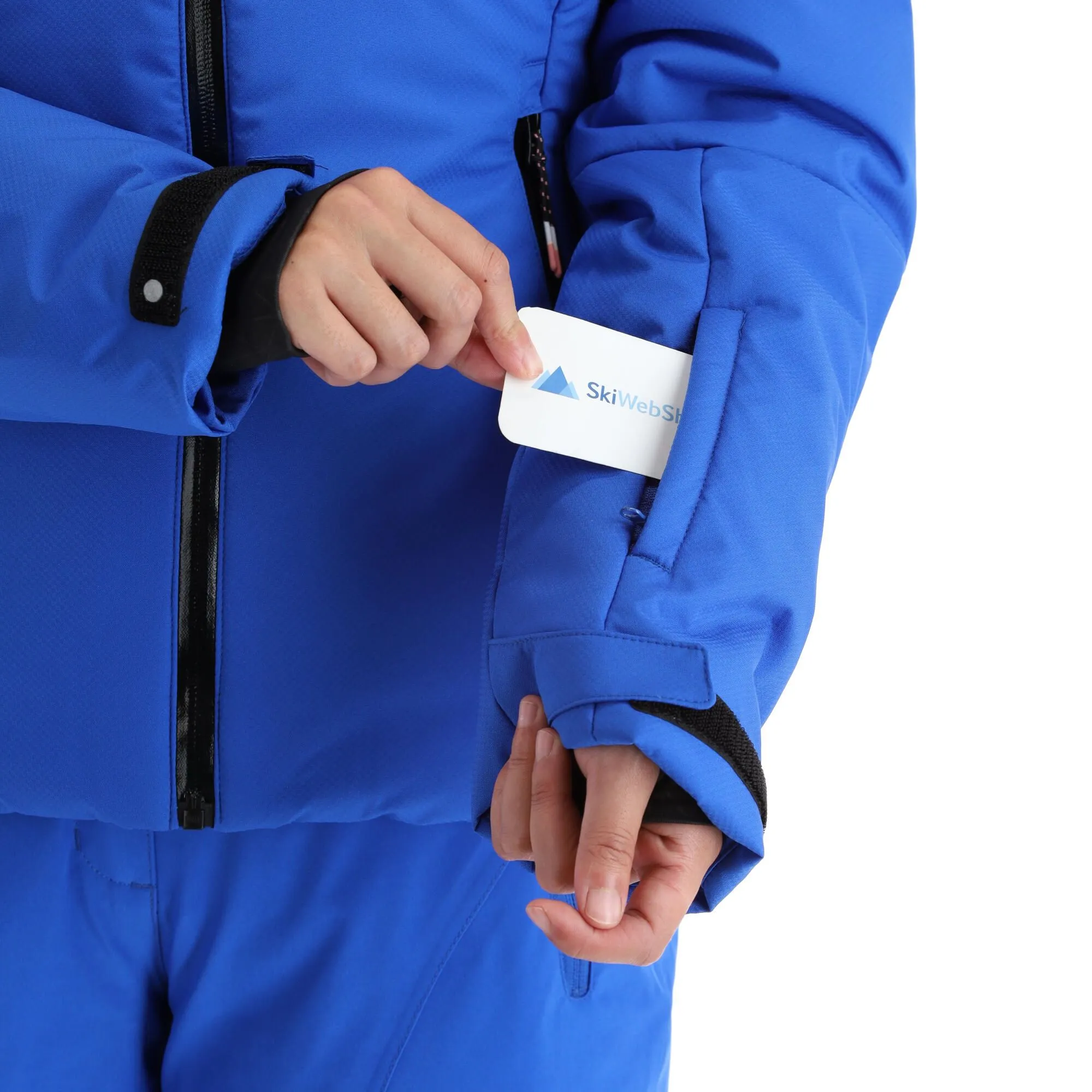 Icepeak, Electra Ski-jas Dames Blauw 8 Icepeak, Electra Ski-jas Dames Blauw - Afbeelding 6