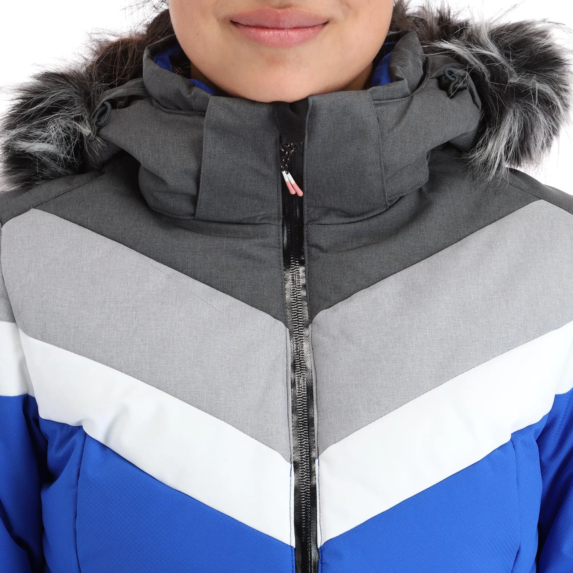 Icepeak, Electra Ski-jas Dames Blauw 12 Icepeak, Electra Ski-jas Dames Blauw - Afbeelding 10