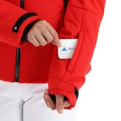 Icepeak, Electra Ski-jas Dames Classic Rood 17 Icepeak, Electra Ski-jas Dames Classic Rood -Ski-Jassen Winkel icepeak electra aa jas gevoerd dames classic rood 22icepe202v3 BI 07