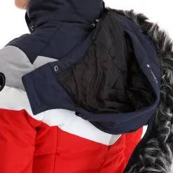 Icepeak, Electra Ski-jas Dames Classic Rood 19 Icepeak, Electra Ski-jas Dames Classic Rood -Ski-Jassen Winkel icepeak electra aa jas gevoerd dames classic rood 22icepe202v3 BI 09