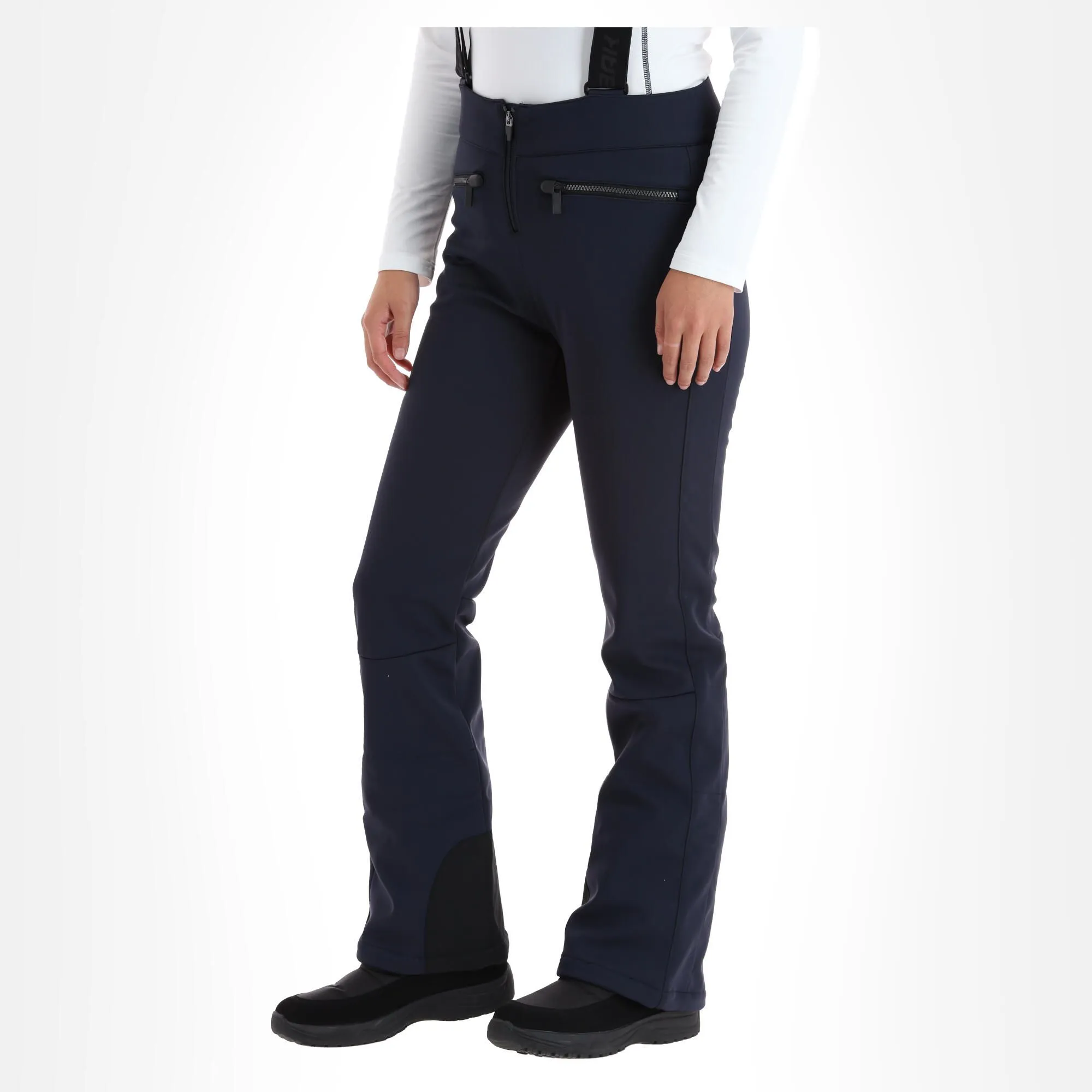 Icepeak, Ellsworth Softshell Skibroek Dames Dark Blauw 5 Icepeak, Ellsworth Softshell Skibroek Dames Dark Blauw - Afbeelding 3