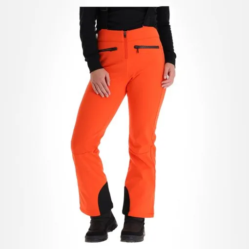 Icepeak, Ellsworth Softshell Skibroek Dames Oranje -Ski-Jassen Winkel icepeak ellsworth bc skibroek softshell dames oranje 22icepe224v4 BI 02