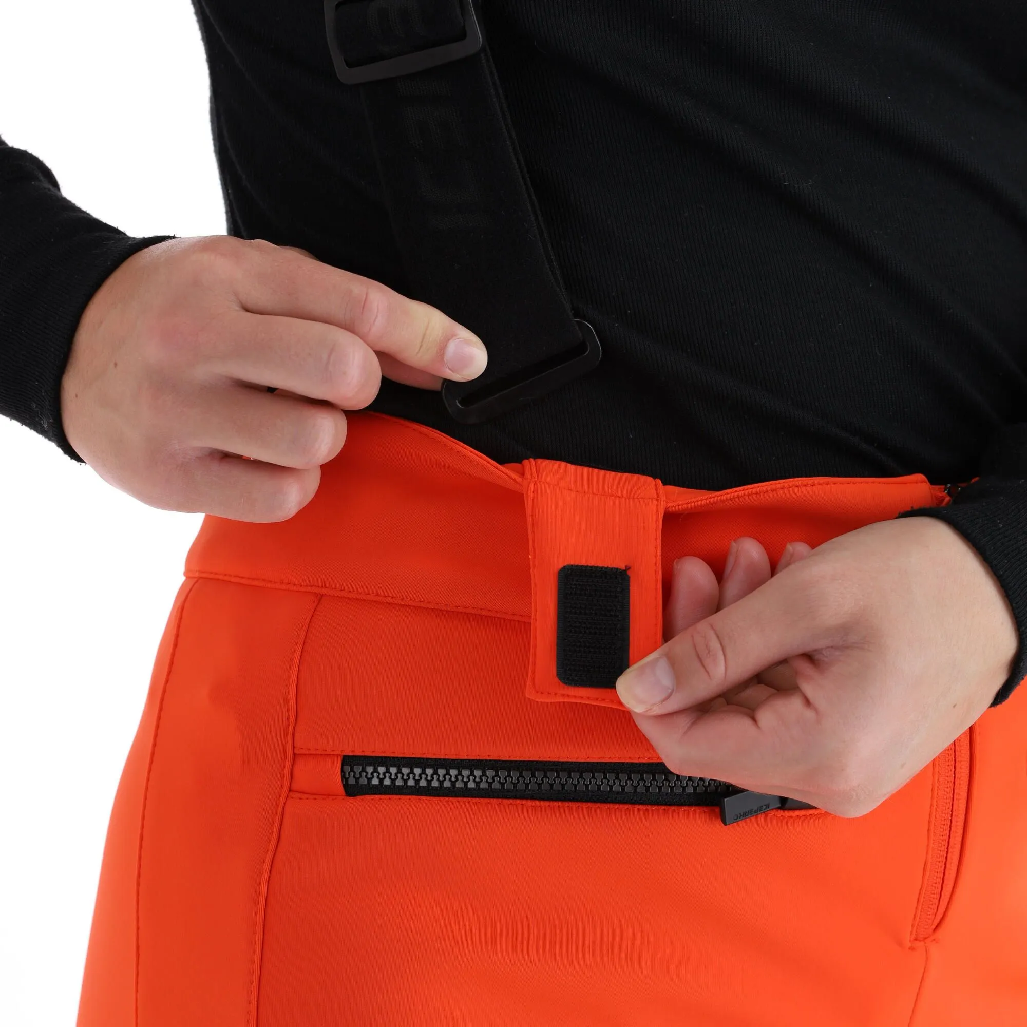 Icepeak, Ellsworth Softshell Skibroek Dames Oranje 8 Icepeak, Ellsworth Softshell Skibroek Dames Oranje - Afbeelding 6