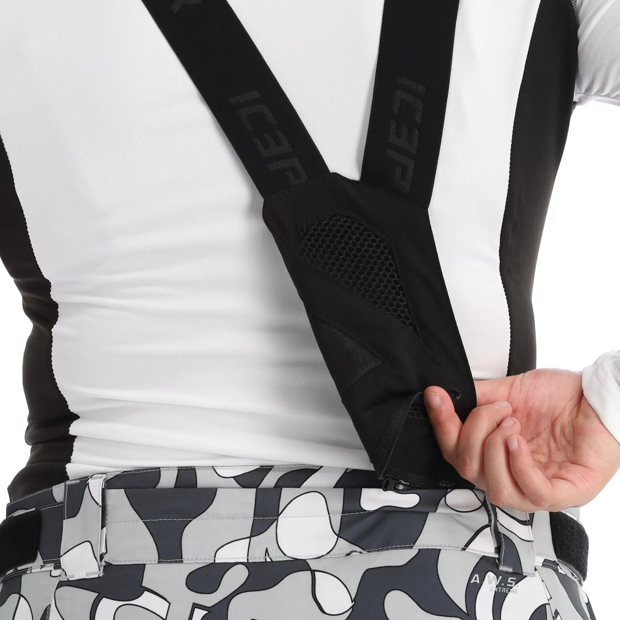 Icepeak, Elmshorn Skibroek Dames Granite Grijs 12 Icepeak, Elmshorn Skibroek Dames Granite Grijs - Afbeelding 10